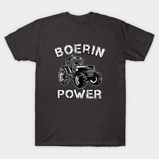 Boerin Power - Farm Life T-Shirt by Numero14